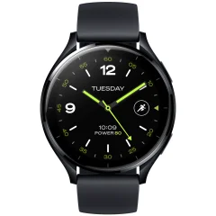 XIAOMI Watch 2 črna pametna ura s črnim paščkom