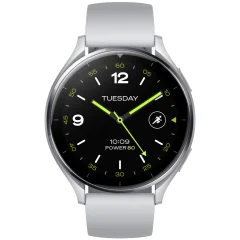 XIAOMI Watch 2 srebrna pametna ura s sivim paščkom