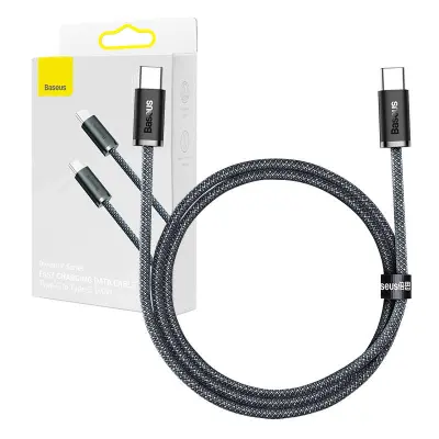 Kabel USB-C na USB-C Baseus Dynamic Series, 100 W, 1 m (siv)
