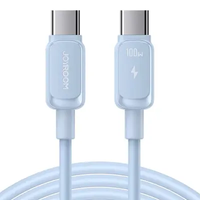 Kabel S-CC100A14 100W USB C na USB C Joyroom / 100W / 1,2m (modri)