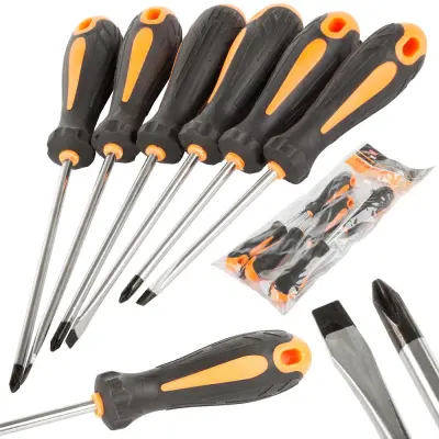 Set 6 magnetnih izvijačev do 260mm