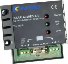 Solarni regulator polnjenja 12 V\, 24 V 6 A