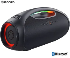 MANTA SPK320 Boombox črn prenosni zvočnik