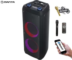 MANTA SPK1202B250 KRIOS prenosni KARAOKE zvočnik