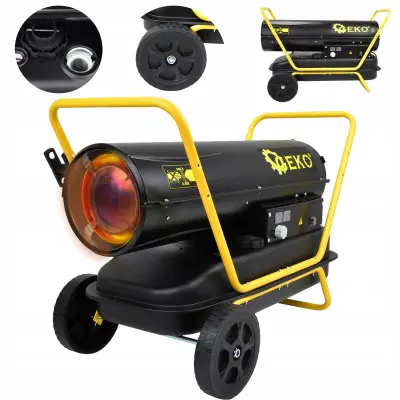 Direktni dizelski oljni grelec 40KW s LCD termostatom 38L