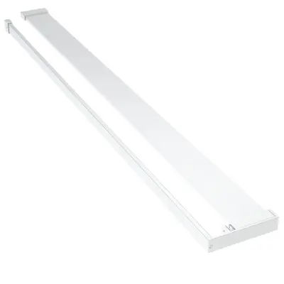 vidaXL Stenska polica za tuš kabino krom 115 cm aluminij