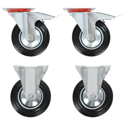 vidaXL Kolesa 4 kosi 160 mm