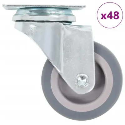 vidaXL Gibljiva kolesa 48 kosov 50 mm
