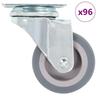 vidaXL Gibljiva kolesa 96 kosov 50 mm