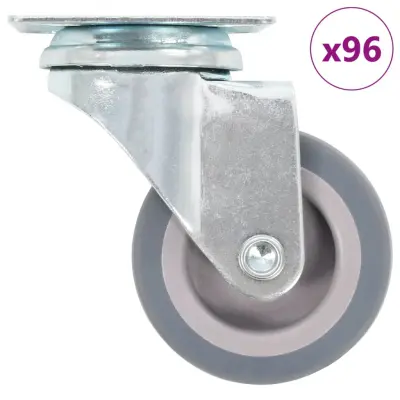 vidaXL Gibljiva kolesa 96 kosov 50 mm