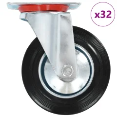 vidaXL Gibljiva kolesa 32 kosov 160 mm
