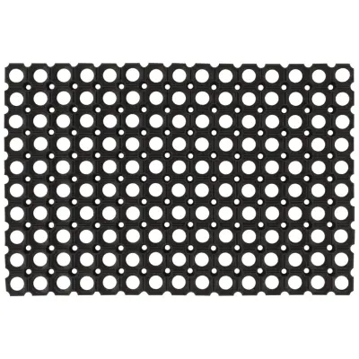 vidaXL Predpražnik pravokoten 60x80 cm guma