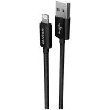 CANYON MFI-3, MFI pleten kabel za polnjenje in sinhronizacijo z kovinsko lupino, USB/lightning, certificiran s strani Apple, dolžina kabla 1m