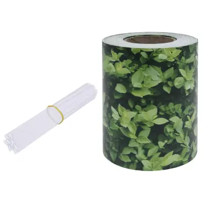 vidaXL Vrtno platno PVC 70x0,19 m zeleno