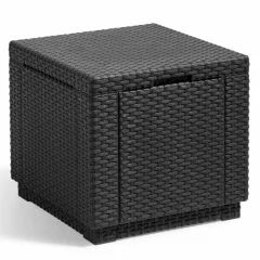 Keter Kockast tabure grafitne barve 213816