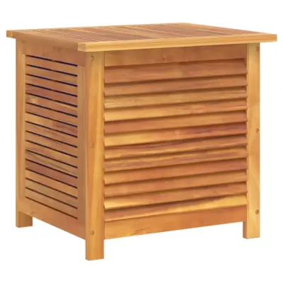 vidaXL Vrtna škatla za shranjevanje 60x50x56 cm trden akacijev les