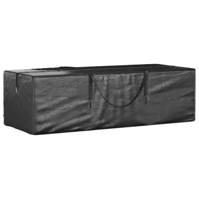 vidaXL Torba za shranjevanje božičnega drevesa črna 135x40x55 cm