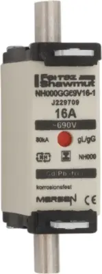 Mersen NH varovalka SG NH000GG69V10-1
