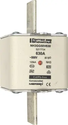 Mersen NH varovalka SF NH3GG50V630
