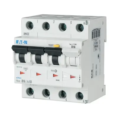 Eaton RCCB FRBM6-C16/3N/003-A