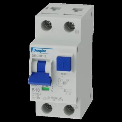 Doepke FI/LS kombinacija/RCBO DRCBO3 B10/0,03/1N-A