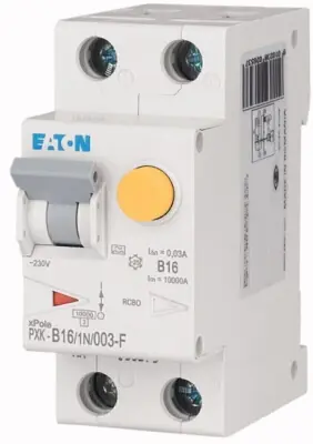 Kombinirano stikalo Eaton FI/LS PXK-B16/1N/003-F