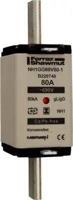 Mersen NH varovalka SG NH1GG69V80-1