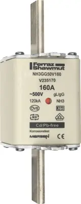 Mersen NH varovalni vložek SF NH3GG50V160