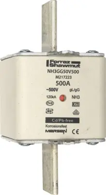 Mersen NH varovalka SF NH3GG50V500