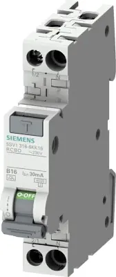 Siemens Dig.Industr. RCD/LCB compact 5SV1316-6KK16