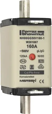 Mersen NH varovalka SG NH00GG50V160-1