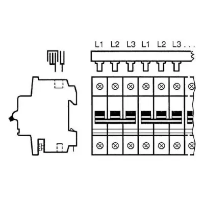 ABB Stotz S&J zbiralnica SZ-PSB24N