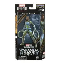 Marvel F3676 Legends Series Black Panther Wakanda Forever Nakia 6-palčna akcijska igrača, 5 dodatkov, 1 del za sestavljanje figure, več