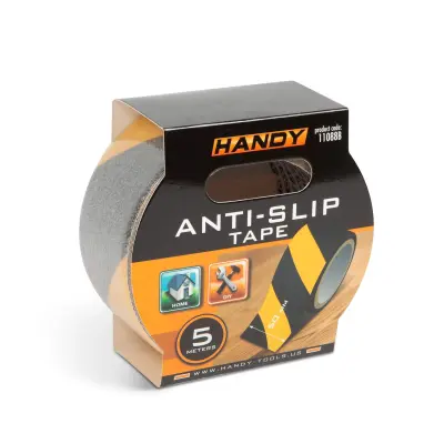 Samolepljivi protizdrsni trak 5 m x 50 mm rumeno / črn