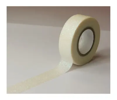 FUNTAPE MASKIRNI TRAK DECO GLItter WHITE