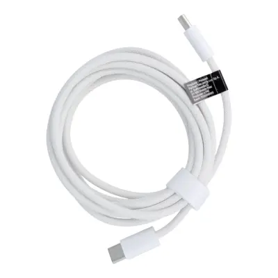 Kabel 60W USB-C v USB-C power delivery 3A 2m bel