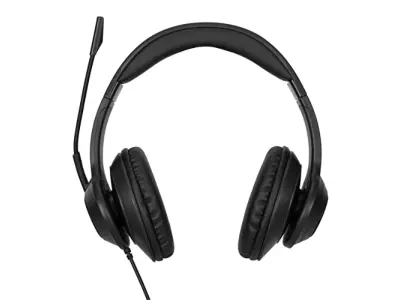 TARGUS črne stereo žične slušalke