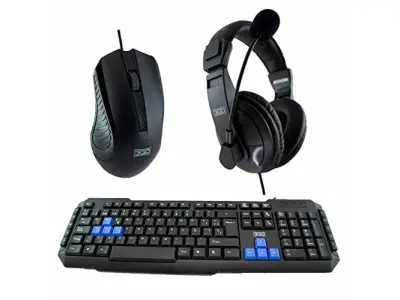 3GO gaming set tipkovnica+miška+slušalke