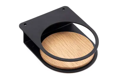 ErgoHide držalo za kozarec (hrast / črna)