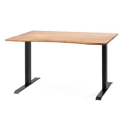 ErgoHide orehova pisalna miza (150×80cm / ergonomsko prisekan rob)