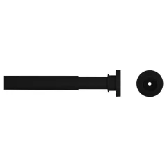Sealskin Teleskopska palica za tuš zaveso 125-220 cm črna