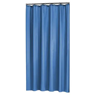 Sesalskin Zavesa za tuš Madeira 180x200 cm modra