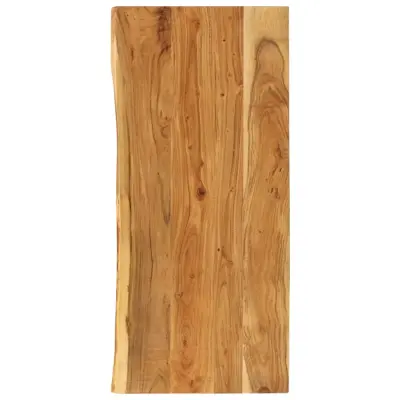 vidaXL Površina za kopalniško toaletno mizo trdna akacija 140x52x2,5cm