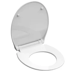 SCHÜTTE Deska za WC školjko SLIM WHITE duroplast