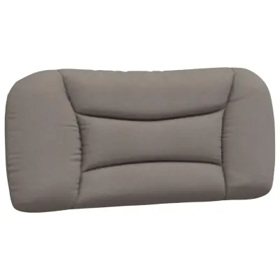 vidaXL Vzglavna stranica taupe 90 cm blago