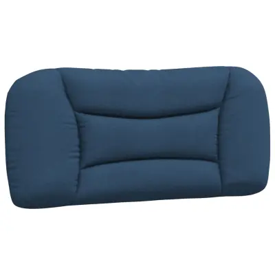 vidaXL Vzglavna stranica modra 80 cm blago