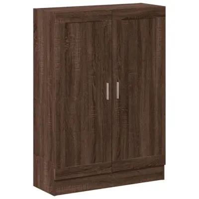 vidaXL Knjižna omara rjavi hrast 82,5x30,5x115 cm inženirski les