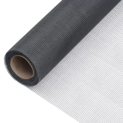 vidaXL Mreža iz steklenih vlaken 60x2000 cm siva