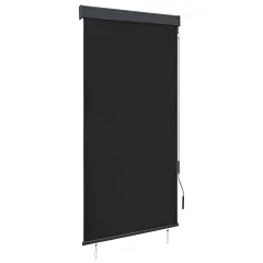 vidaXL Zunanje rolo senčilo 80x250 cm antracitno