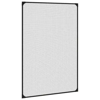 vidaXL Magnetni komarnik za okna antracit 80x120 cm